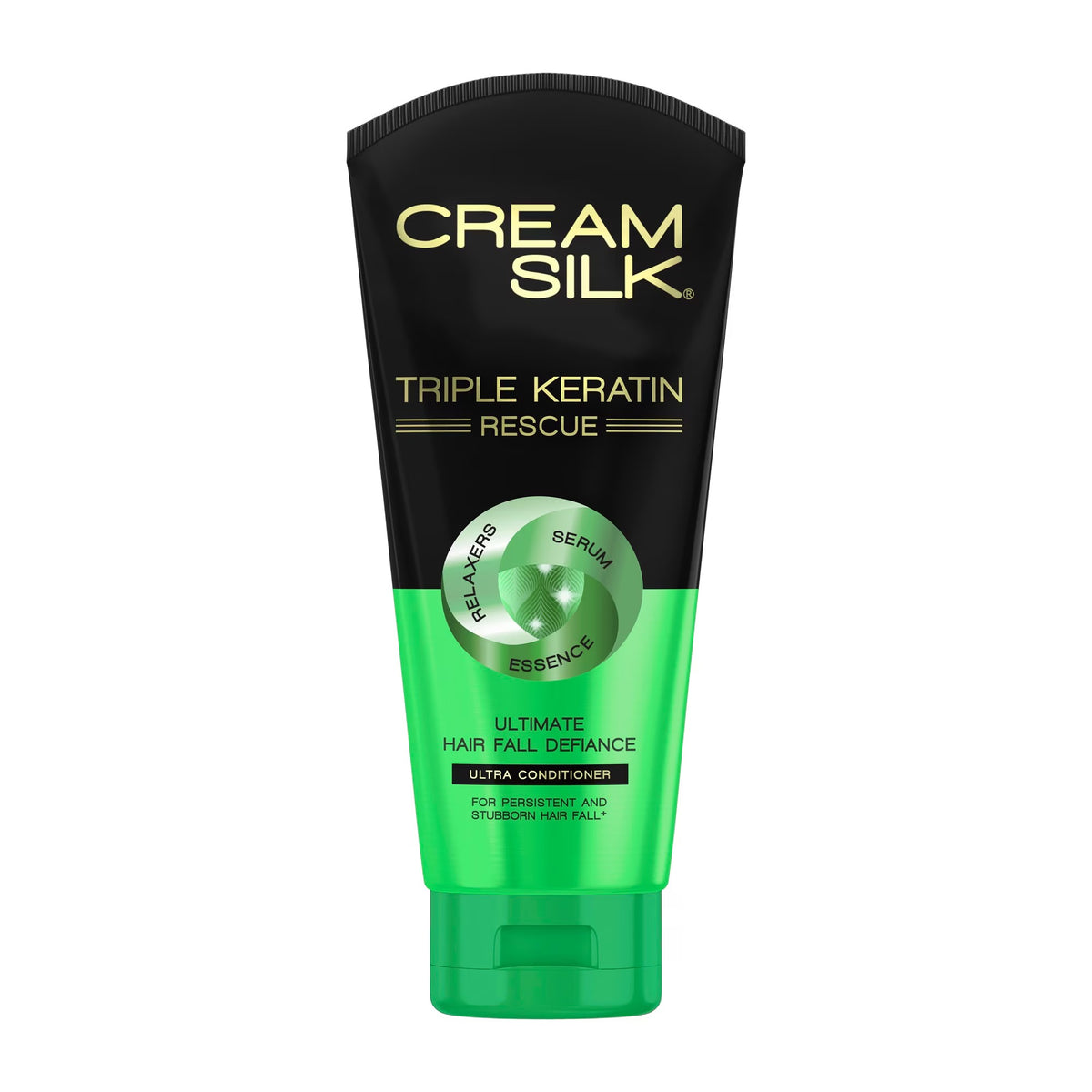 Cream silk Triple Keratin Biotin Ultimate Rescue Hair fall Defiance Conditioner 340ml