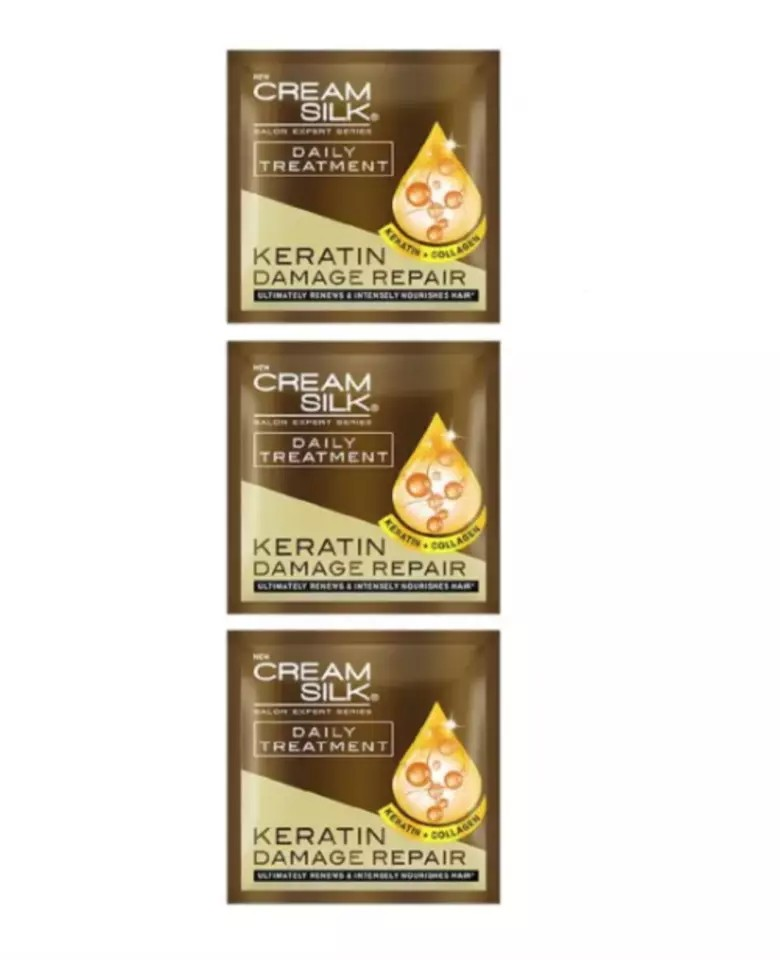 Creamsilk Treatment Keratin Damage Repair 18ml x 6 Pack front view
