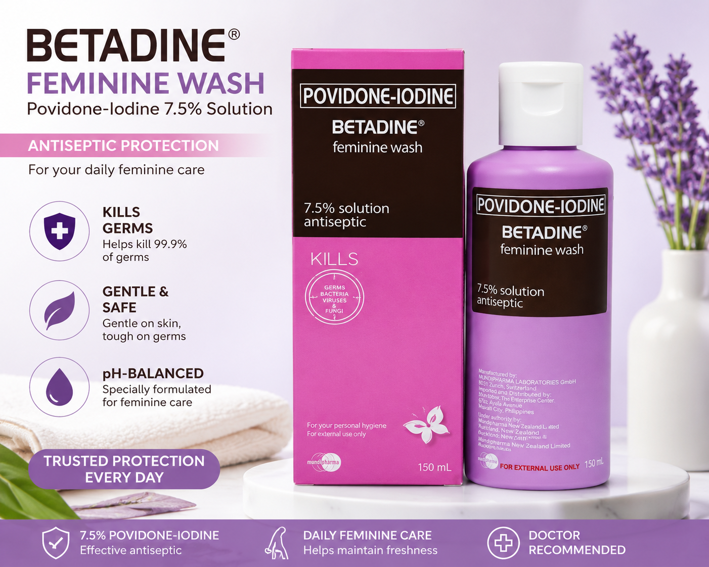 Best Filipino Feminine Wash Brands Compared: pH Care vs Lactacyd vs Betadine vs GynePro
