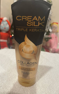 Cream Silk Triple Keratin Rescue Conditioner Ultimate Repair & Shine 160ml