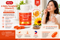 Myra E Vitamin E 400 IU – 30 Capsules | Coming Soon