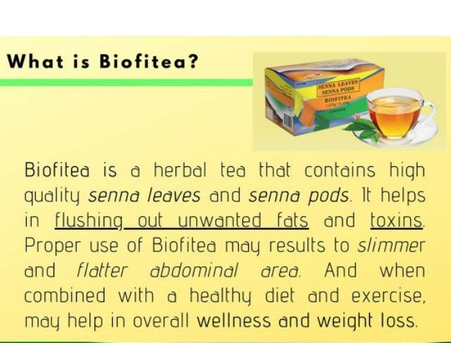 BIOFITEA, Tea 30 pieces per Box