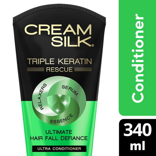 Creamsilk Triple Keratin Rescue Hair fall Defiance Ultra Conditioner 340ml