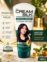 Cream Silk Ultimate Reborn Hair fall Defense Conditioner 350ml
