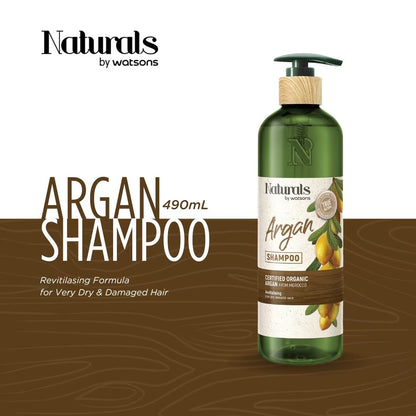 NATURALS WS Argan Oil Hair Shampoo 490ml