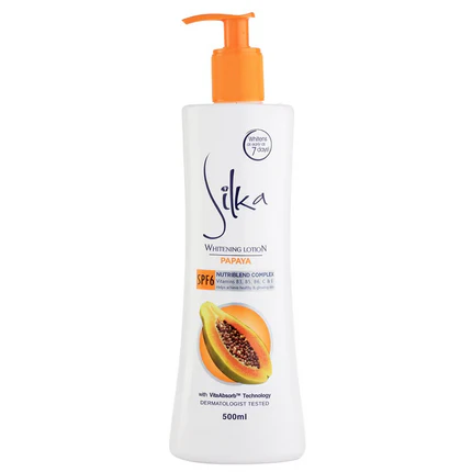 Silka Papaya Lotion SPF6 – 500ml