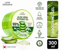 Luxe Organix Aloe Vera Soothing Gel 99% 300ml - coming soon
