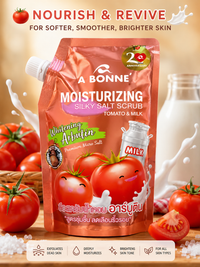 A Bonne Moisturizing Silky Salt Scrub Tomato & Milk Refill Pack 350g