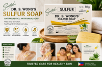 Dr. Wong's Sulfur Soap with Moisturizer Aloe Vera Soap 80g