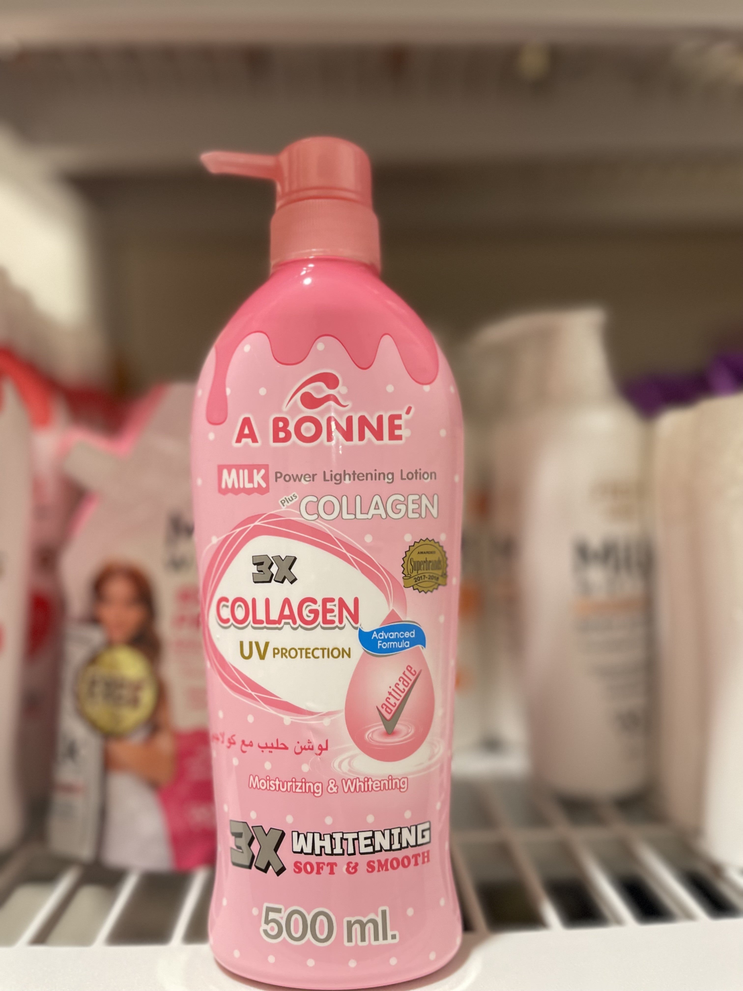 Bonnie 3x Collagen UV Protection Moisturizer 500ml – Brightening