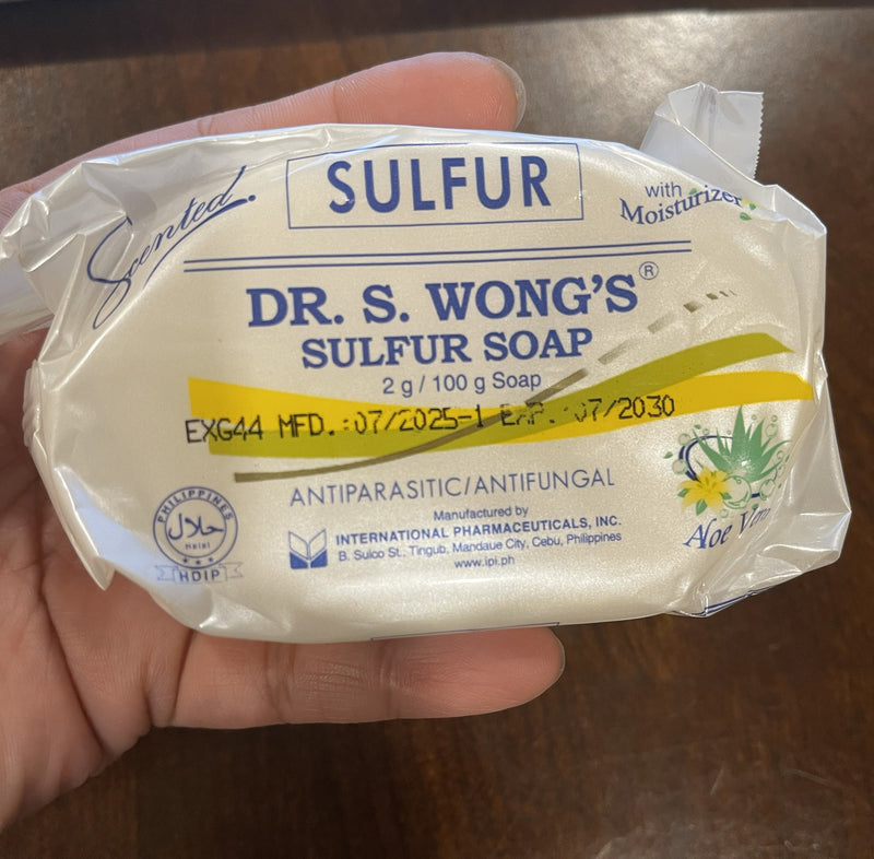 Dr. Wong’s Sulfur Soap with Aloe Vera 135g

