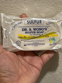 Dr. Wong’s Sulfur Soap with Aloe Vera – Gentle Cleansing Bar (135g)