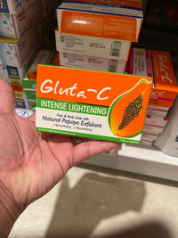 Gluta-C Papaya Exfoliating Face & Body Soap – 120g