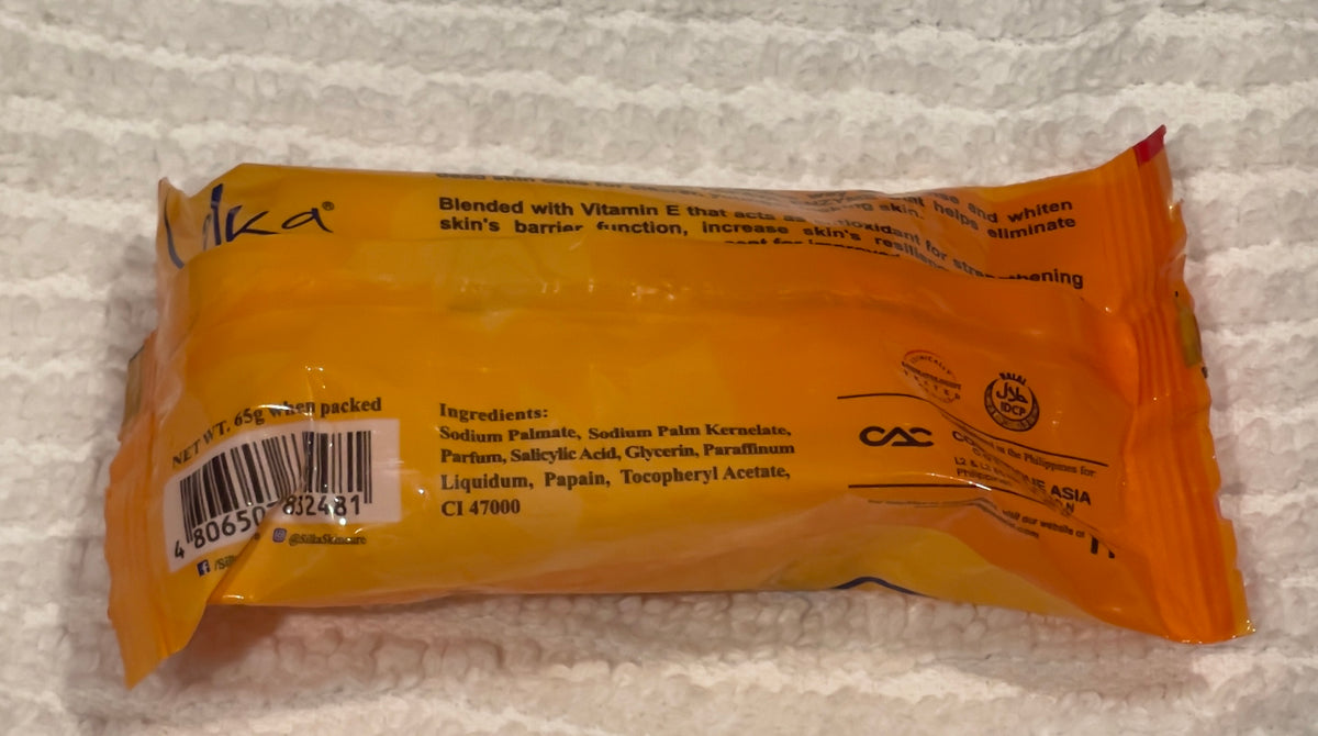 Silka Papaya Herbal Soap 65g