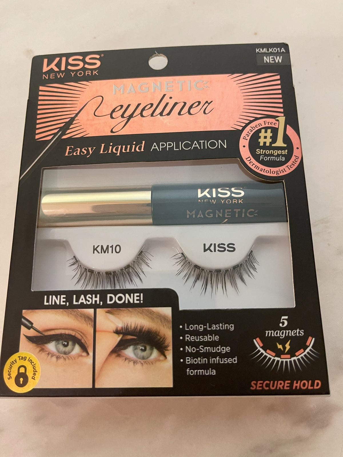 KISS Magnetic Eyeliner And Eyelash Kit KM10