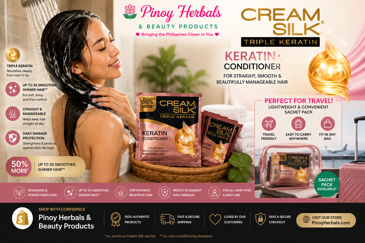 Cream Silk Triple Keratin Rescue Conditioner Sachet – 10ml x 6