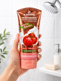 A Bonne Moisturizing Shower Cream Scrub Tomato & Milk 350g