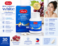 MYRA WHITE MYRA Glow Radiance White Bottle 30 Capsules - Coming soon