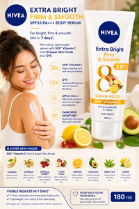 NIVEA Extra Bright Firm & Smooth Body Serum 180 mL
