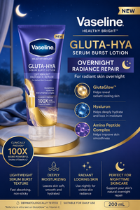 Vaseline Gluta-Hya Overnight Radiance Repair Lotion 200 mL/ coming soon