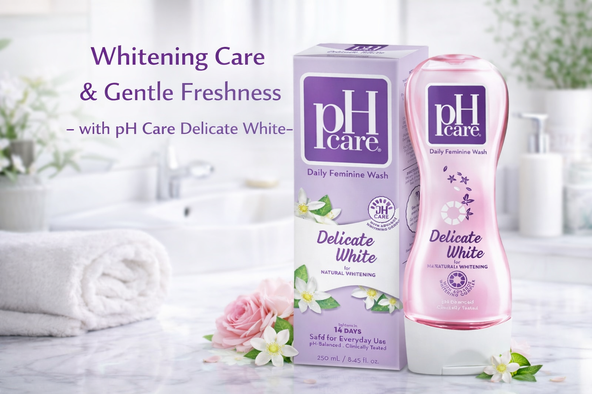 pH Care Feminine Wash Delicate White – 250 mL