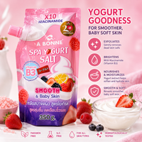 A Bonne Spa Yogurt Salt Smooth & Baby Skin Body Scrub Refill 350g