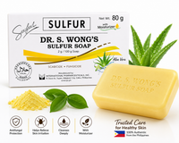 Dr. Wong's Sulfur Soap with Moisturizer Aloe Vera Soap 80g