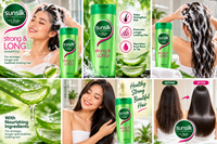 SUNSILK Strong & Long Shampoo, 350 mL