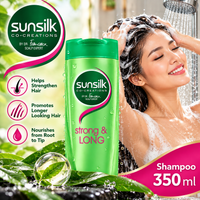 SUNSILK Strong & Long Shampoo, 350 mL