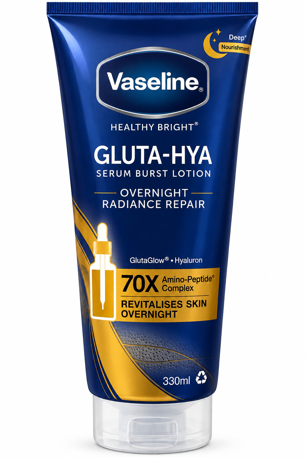 Vaseline Gluta-Hya Overnight Radiance Repair Lotion 330 mL
