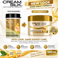 Cream Silk Repair Booster Treatment Amino-Collagen Damage Repair – 500 mL