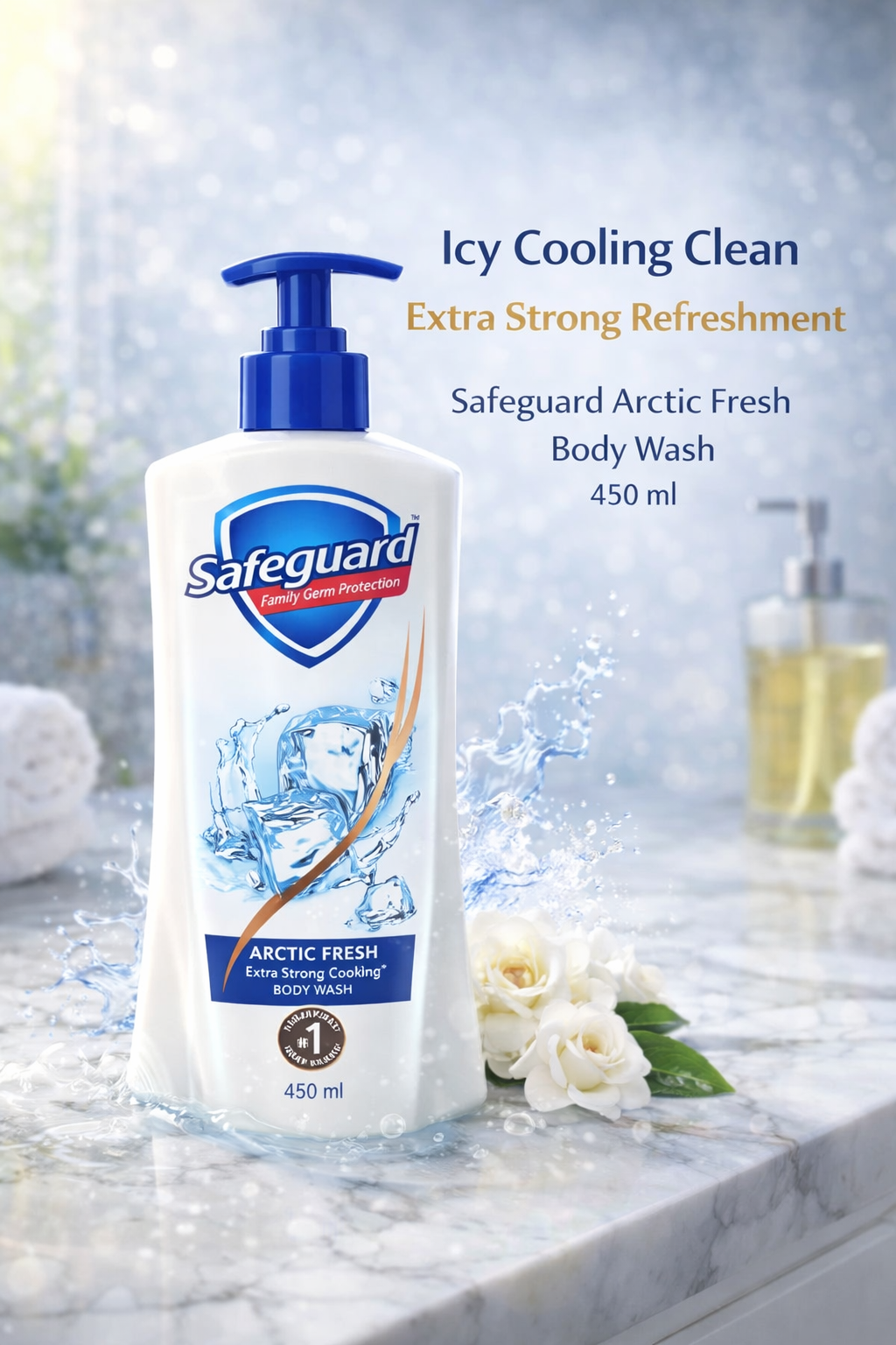 Safeguard body wash Arctic Fresh 450 ml