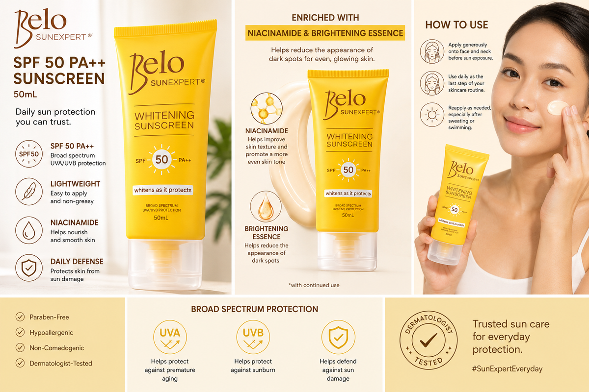 Belo SunExpert SPF 50 PA++ Sunscreen 50mL