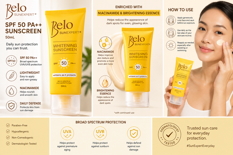 Belo SunExpert SPF 50 PA++ Sunscreen 50mL