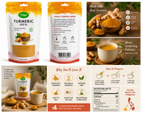 GINGA Turmeric Brew Instant Herbal Drink 100g