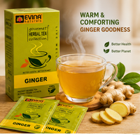 Evina Naturals Ginger Instant Herbal Tea – 20 Sachets (200g)