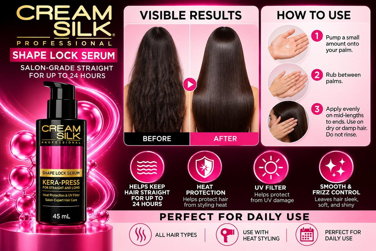 Cream Silk Professional Shape Lock Serum Kera-Press 45 mL
