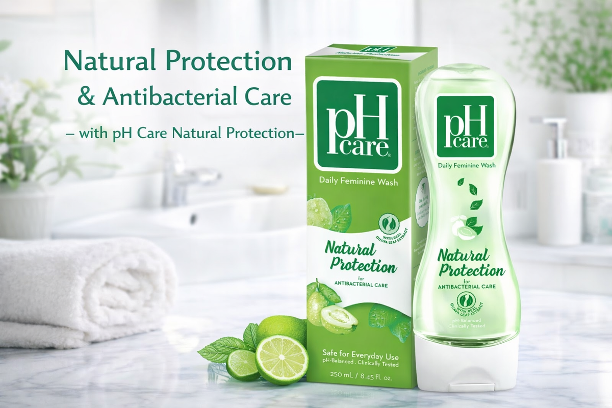 pH Care Natural Protection Daily Feminine Wash 250ml