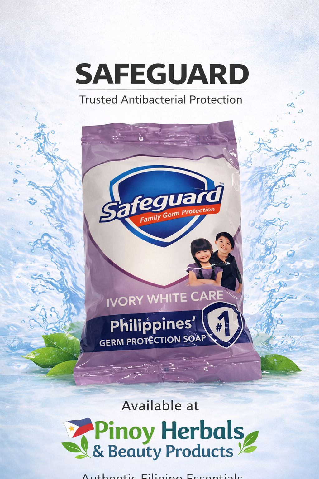 Safeguard Ivory White Care Bar Soap