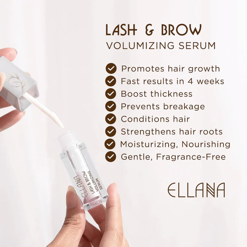 New ELLANA Lash & Brow Volumizing Serum