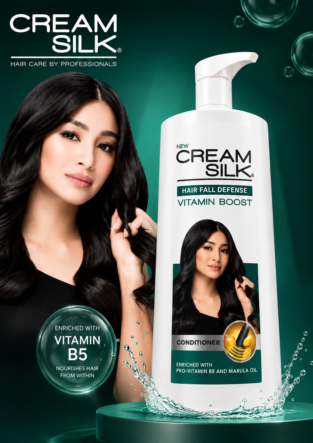 Cream Silk Ultimate Reborn Hair fall Defense Conditioner 900ml
