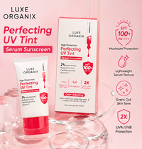 Luxe Organix Perfecting UV Tint Serum Sunscreen SPF 100+ PA++++ (Color-Adjusting)
