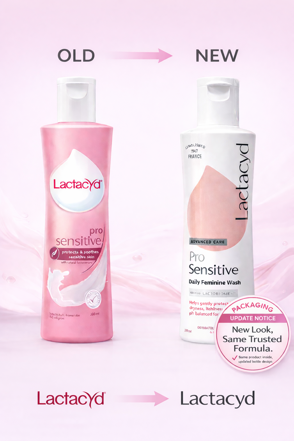 LACTACYD PRO SENSITIVE Feminine Wash 250ml