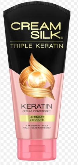 New CREAMSILK Triple Keratin Rescue Conditioner Ultimate Straight 340ML