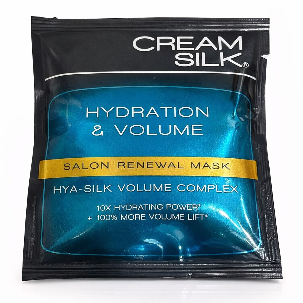 Cream Silk Hydration & Volume Salon Renewal Hair Mask – 3 Sachets
