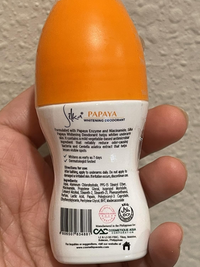 Silka Papaya Deodorant Roll-On 40ml – Fresh Underarm Care