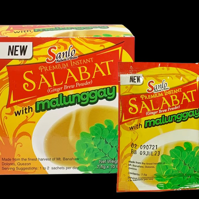 Salabat Color Sanlo Salabat with Malunggay – Filipino Herbal Ginger Tea | Pinoy ...